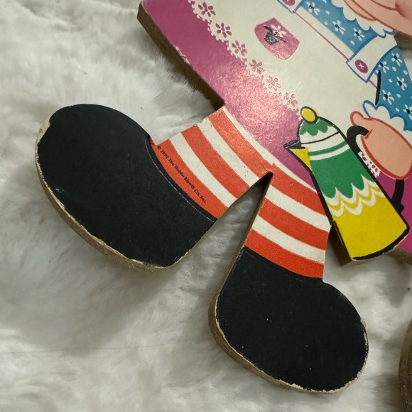 Raggedy Ann & Andy Vintage Nursery Kids Wall Plaque Decor Bobs-Merrill Cut Outs - Picture 10 of 15